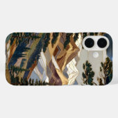 Nature Mountain iPhone-Hülle Wald-Landschaft Desig Case-Mate iPhone Hülle (Rückseite (Horizontal))