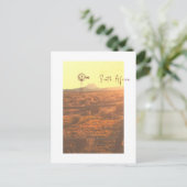 Nature Mountain South Africa ZA Wind Pump Postkarte (Stehend Vorderseite)