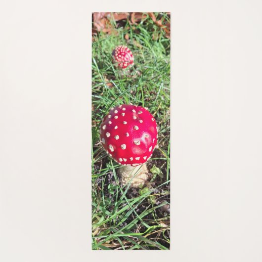 Nature mushroom  yogamatte (Rückseite)