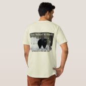 Nature Nerds regieren Bear Adult Shirt (Schwarz voll)