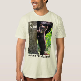 Nature Nerds regieren Bear Adult Shirt