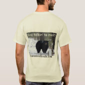 Nature Nerds regieren Bear Adult Shirt (Rückseite)
