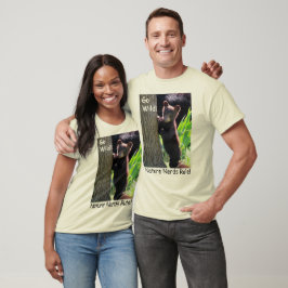 Nature Nerds regieren Bear Adult Shirt