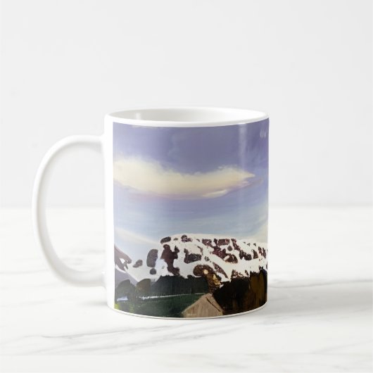 Nature Norwegen art Kaffeetasse (Links)