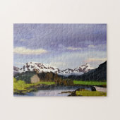 Nature Norwegen art Puzzle (Horizontal)