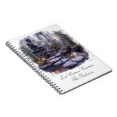 Nature Nurture Buddha Spiral Foto Notebook Notizblock (Rechte Seite)