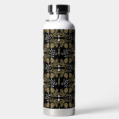 Nature Owl Folk Art Trinkflasche (Rechts)