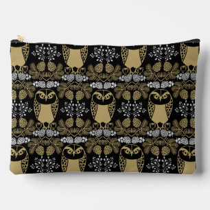 Nature Owl Folk Art Zubehörtasche