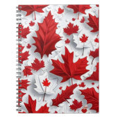 Nature Pattern Notebook Notizblock (Vorderseite)