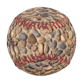 Nature Pebble Stones Foto Baseball (Rückseite)