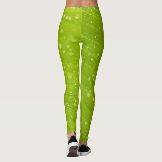 Nature Printed Legging Leggings (Rückseite)