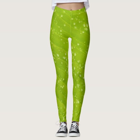 Nature Printed Legging Leggings (Vorderseite)
