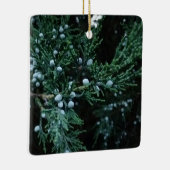Nature Ripening Juniper Berries Keramikornament (Rechts)