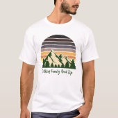 Nature Road Trip Forest Cool Custom Family T-Shirt (Vorderseite)