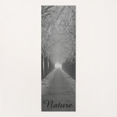 Nature, road  yogamatte (Vorderseite)