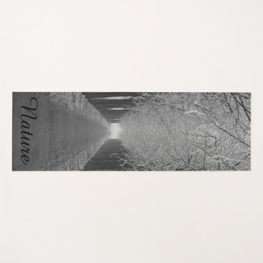 Nature, road  yogamatte (Vorderseite (Horizontal))