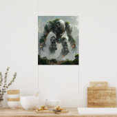 Nature Robot Titan Warrior Poster (Küche)