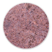 Nature Rock Foto Geologie Rosa Textur Keramikknauf (Vorderseite)