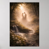 Nature’s Embrace – Where Love Rests Poster (Vorne)