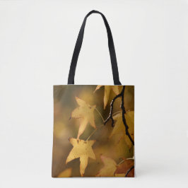 Nature’s Golden Light Botanical Photo Art Birthday Tasche