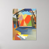 Nature’s Palette, No.001 - Abstrakt botanisch Leinwanddruck (Vorderseite)