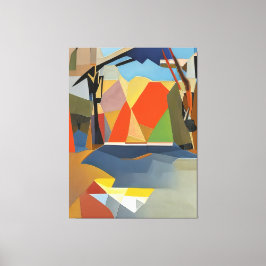 Nature’s Palette, No.001 - Abstrakt botanisch Leinwanddruck