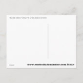 "Nature Scene 2" von Ruchell Alexander Postkarte (Rückseite)