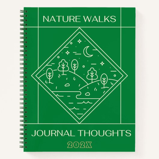 Nature Self-Care Journal Notizblock (Vorderseite)