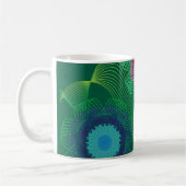 Nature Shapes and Lines Patterns Kaffeetasse (Links)
