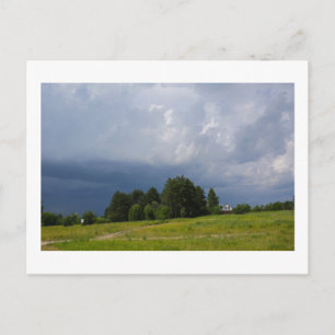 Nature Sky Landschaft Landschaft Landschaft Dorf B Postkarte