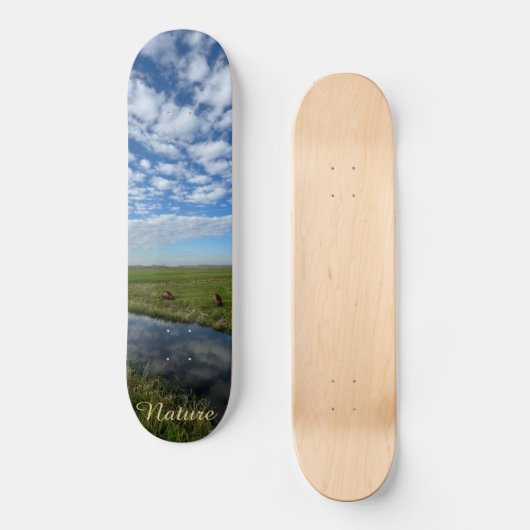 Nature sky skateboard (Vorderseite)