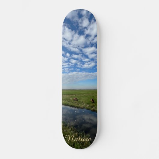 Nature sky skateboard (Vorderseite)