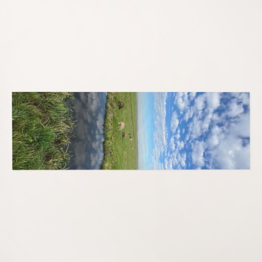 Nature Sky,  Yogamatte (Rückseite (Horizontal))