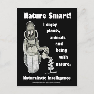 Nature Smart - Blank Postkarte