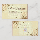 Nature Softness Business Card Visitenkarte (Vorne/Hinten)