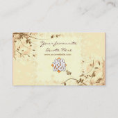 Nature Softness Business Card Visitenkarte (Rückseite)