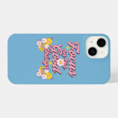 Nature Soul Slogan | Konzentration auf die guten D iPhone Hülle (Rückseite (Horizontal))