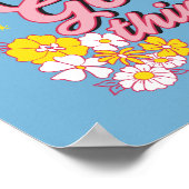 Nature Soul Slogan | Konzentration auf die guten D Poster (Ecke)