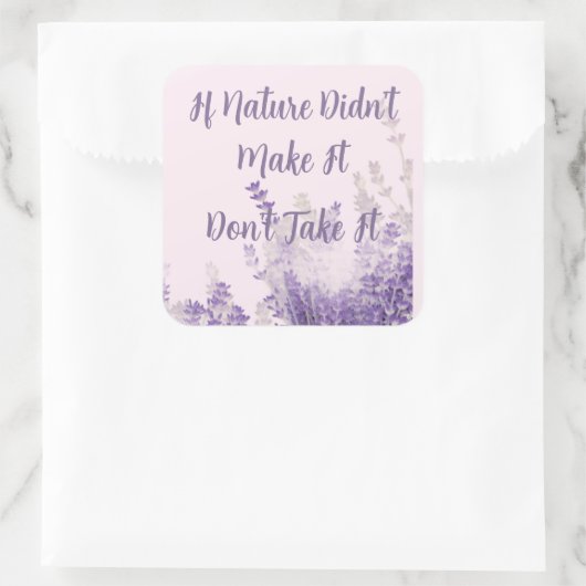 Nature Sticker (Tasche)