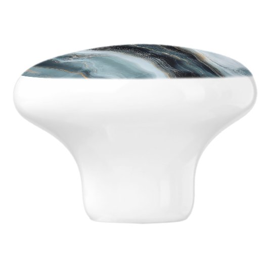 Nature Stone Marble Keramikknauf (Seitenansicht)