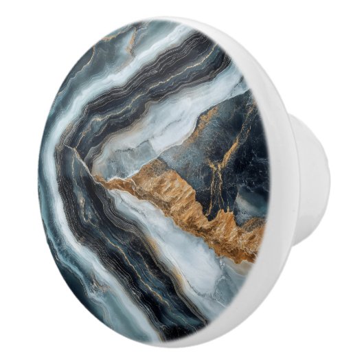 Nature Stone Marble Keramikknauf (Rechts)