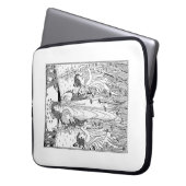 Nature Summer Electronics Bag Laptopschutzhülle (Vorderseite Links)