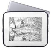 Nature Summer Electronics Bag Laptopschutzhülle (Vorderseite)