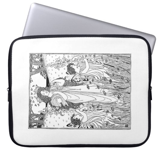 Nature Summer Electronics Bag Laptopschutzhülle (Vorderseite)