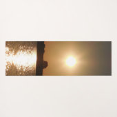 Nature sunset, zonsondergang  yogamatte (Rückseite (Horizontal))