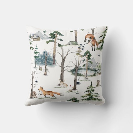 Nature Symphony Customizable Kissen (Rückseite)