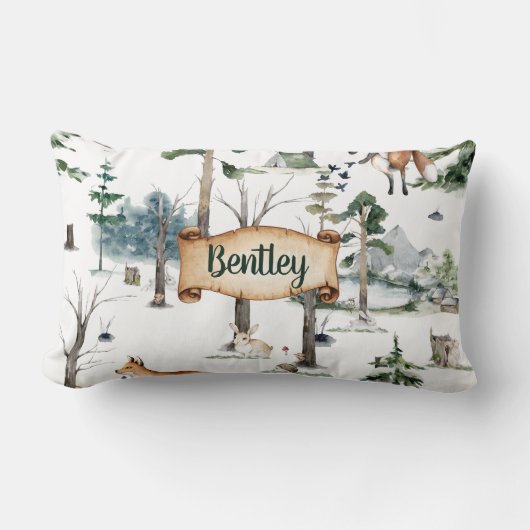 Nature Symphony Customizable Lendenkissen (Vorderseite)