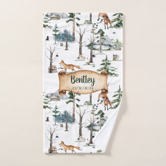 Nature Symphony Customizable Towel Badhandtuch Set (Handtuch)