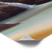 Nature Temple Asian Wall Art Poster (Ecke)