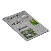 Nature Themed Customizable School Notebook Notizblock (Rechte Seite)